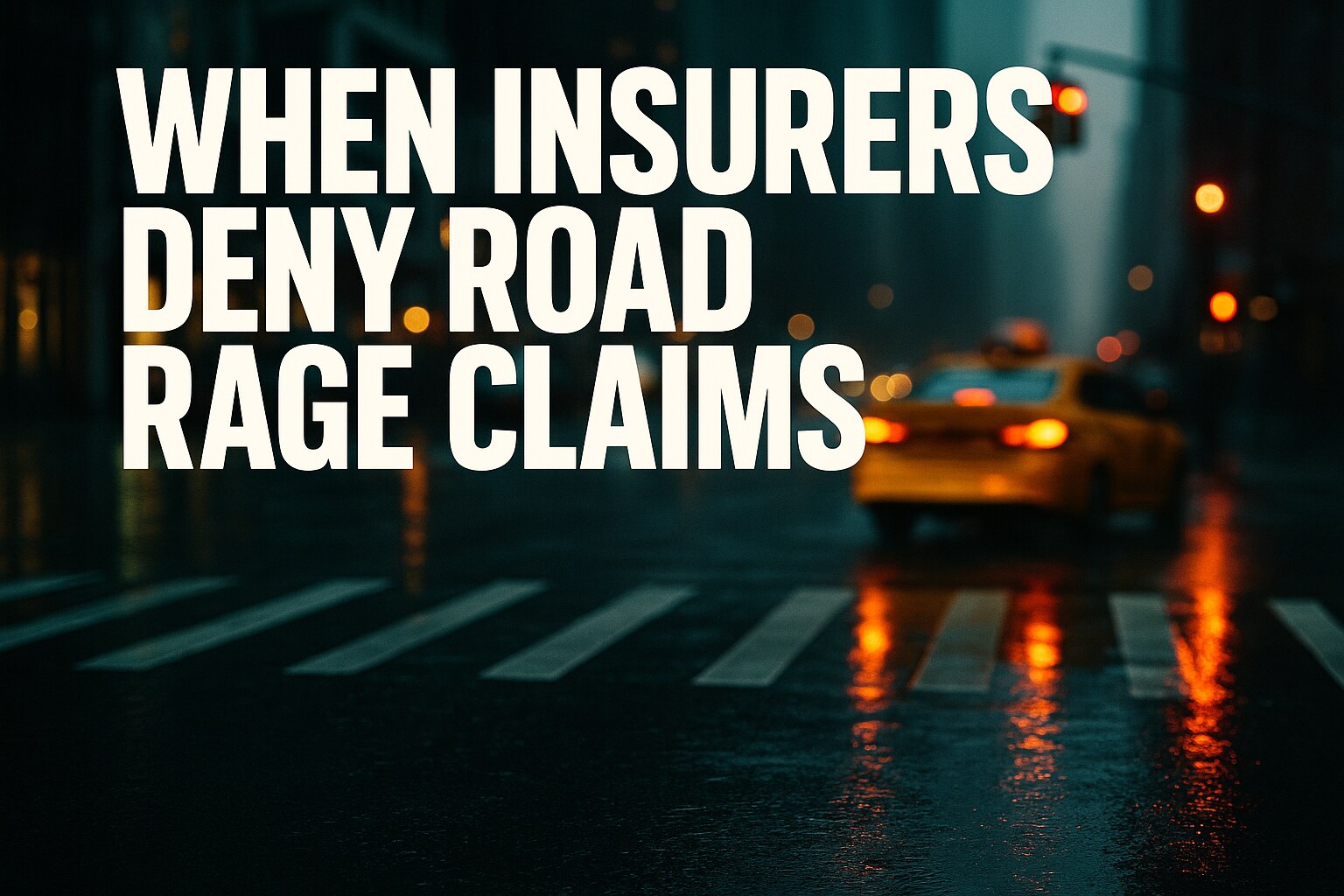 Two cars stopped at odd angles on a highway shoulder at dusk