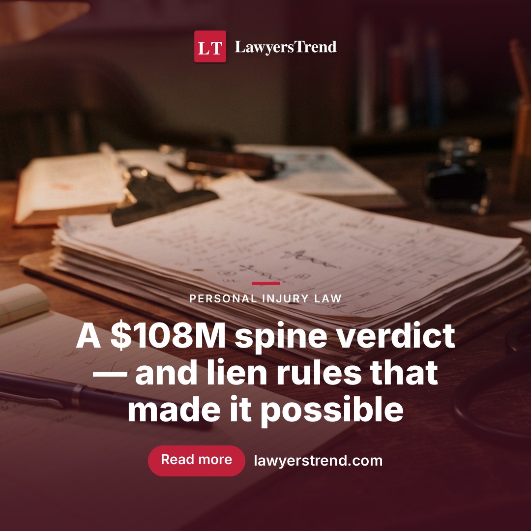 Spine Surgery Malpractice Verdicts Top $48.7M in 2026 as Lien Rules Hold