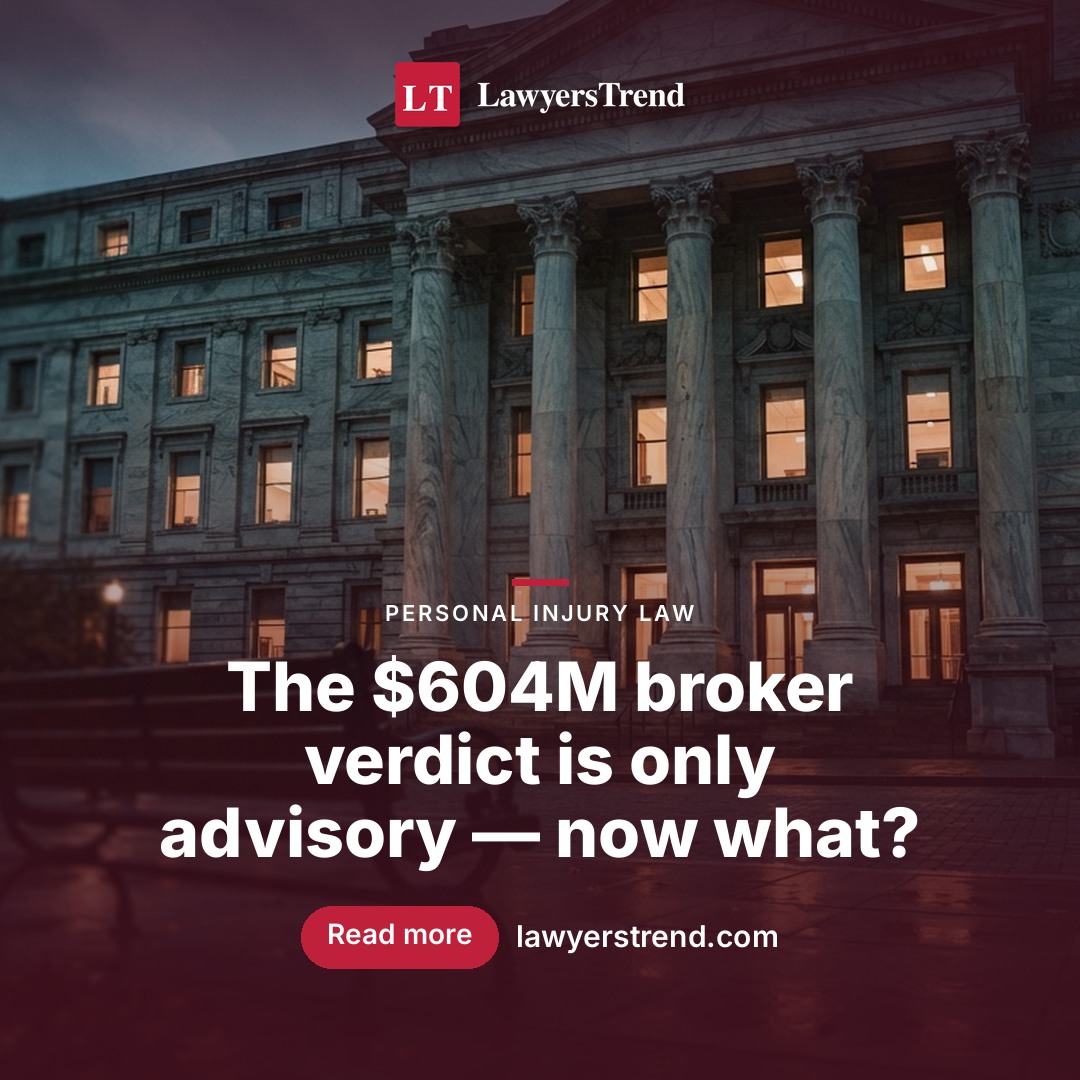 Uber MDL Bellwether Settles as $604M Texas Broker Verdict Looms